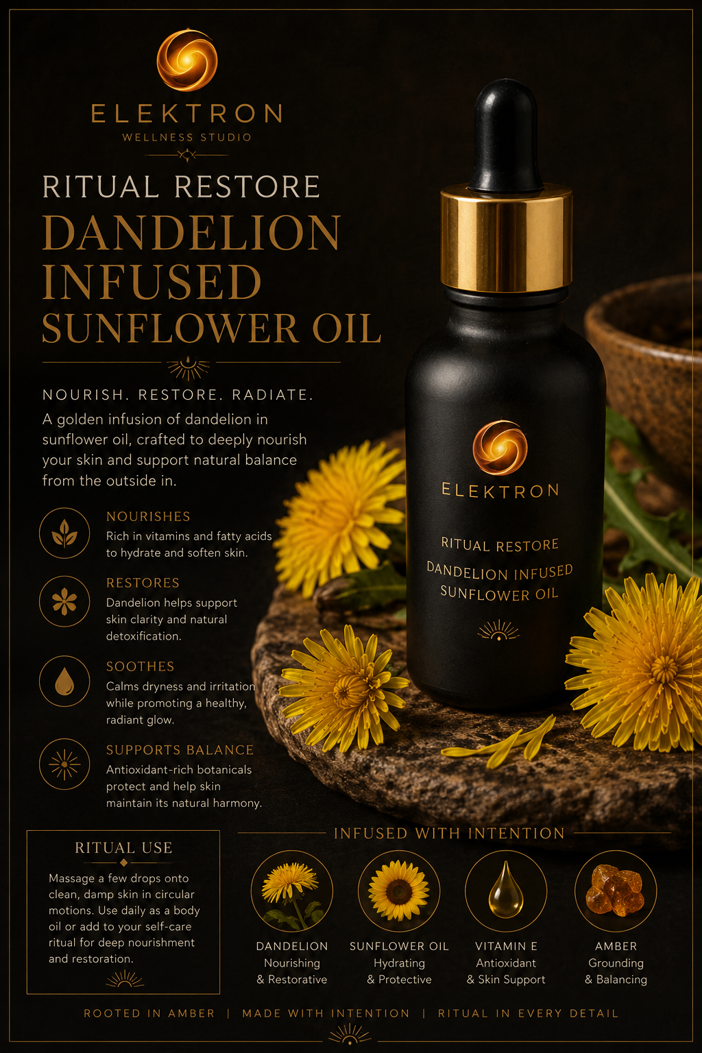 Dandelion Infused Oil